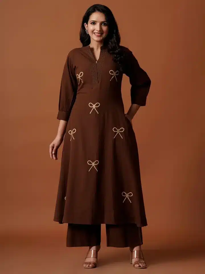 Chic Floral Printed Kurta Set - Product Details